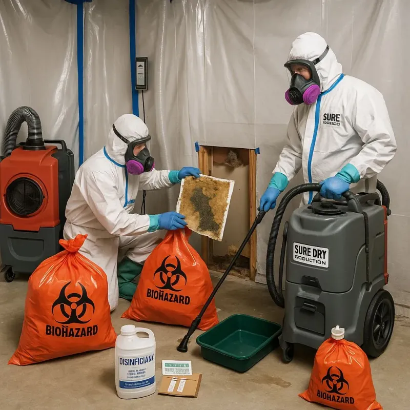 Contaminated Water Handling Protocols process in Polk County, IA
